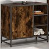 vidaXL Waschbeckenunterschrank R&auml;uchereiche 65x33x60 cm Holzwerkstoff