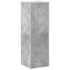 vidaXL Pflanzenst&auml;nder Betongrau 33x33x100 cm Holzwerkstoff