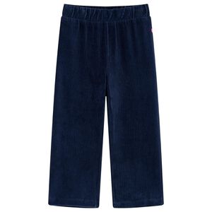 vidaXL Kinderhose Cord Marineblau 116