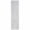 vidaXL Bereichsteppiche Rechtwinklig HUARTE Grau 300 x 80 cm Polyester