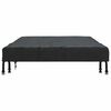 vidaXL Tischdecken Uni Schwarz 102 x 202 x 15 cm Stoff