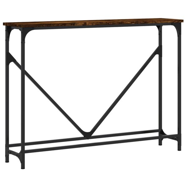 vidaXL Konsolentisch R&auml;uchereiche 102x22,5x75 cm Holzwerkstoff