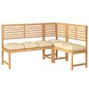 vidaXL Kissen 6 pcs Beige 40 x 40 x 8 cm Oxford-Stoff