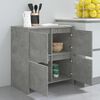 vidaXL Sideboard Betongrau 70x41x75 cm Holzwerkstoff