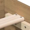 vidaXL Bettrahmen mit Speicher Artisan-Eiche 90 x 190 cm Holzwerkstoff