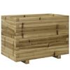 vidaXL Pflanzk&uuml;bel 70x40x49,5 cm Kiefernholz Impr&auml;gniert