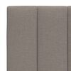 vidaXL Kopfteil-Kissen "Hanko" Taupe 140 cm Stoff