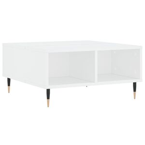 vidaXL Couchtisch Wei&szlig; 60x60x30 cm Holzwerkstoff