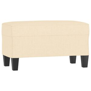 vidaXL Sitzbank Creme 70x35x41 cm Stoff