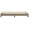 vidaXL Boxspringbettgestell Taupe 120x200 cm Stoff