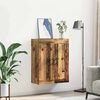 vidaXL Wandschrank Altholz 69,5 x 34 x 90 cm Holzwerkstoff