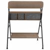 vidaXL Wickeltisch Taupe Eisen