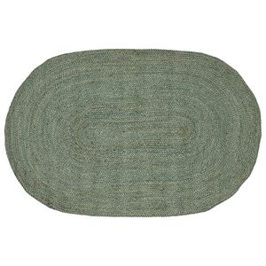 vidaXL Bereichsteppiche Olive Gr&uuml;n 100 x 152 cm Jute