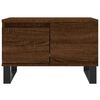 vidaXL Couchtisch Braun Eichen-Optik 55x55x36,5 cm Holzwerkstoff