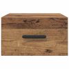 vidaXL Nachttisch 2 pcs Altholz 35 x 35 x 20 cm Holzwerkstoff