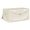 vidaXL Aufbewahrungsboxen 2 Stk. Stoff 50x30x25 cm Creme