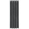 vidaXL Verdunkelungsvorh&auml;nge 2 pcs Hellgrau 140 x 225 cm Samt