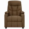 vidaXL Relaxsessel Braun Stoff