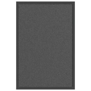 vidaXL Fu&szlig;matte Anthrazit 40x60 cm
