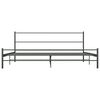 vidaXL Bettgestell Grau Metall 200&times;200 cm