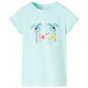 Kinder-T-Shirt Hellblau 128