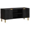 vidaXL TV-Schrank Schwarz 105x33x46 cm Holzwerkstoff
