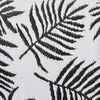 vidaXL Outdoor-Teppich ARAKIL Schwarz 80x250 cm PP