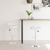 vidaXL Barhocker 2 Stk. Wei&szlig; Kunstleder