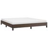 vidaXL Bettgestell Braun 180x200 cm Kunstleder