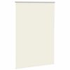 vidaXL Verdunkelungsrollo Cremewei&szlig; 95x130cm Stoffbreite 90,7 cm