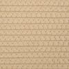 vidaXL Aufbewahrungskorb Beige und Wei&szlig; &Oslash;51x33 cm Baumwolle
