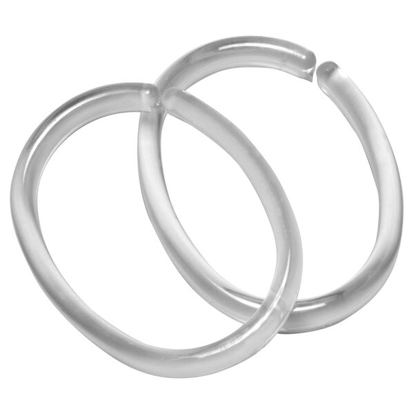 Sealskin Duschvorhangringe 12 Stk. Transparent