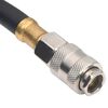 vidaXL Hybrid-Luftschlauch Schwarz 0,6" 20 m Gummi und PVC