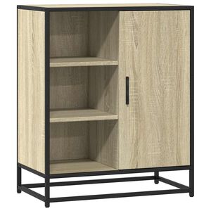 vidaXL Sideboard Sonoma-Eiche 62x35x76 cm Holzwerkstoff