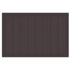 vidaXL Garten Essgruppe 5 pcs Braun Polt Rattan