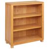vidaXL Schrank mit Speicher Braun 80 x 35 x 95 cm Massives Eichenholz