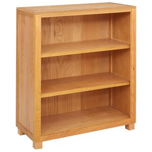 vidaXL Schrank mit Speicher Braun 80 x 35 x 95 cm Massives Eichenholz