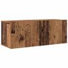 vidaXL TV-Schrankset Wandmontiert 4 pcs Altholz Holzwerkstoff