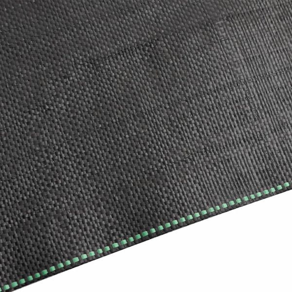 vidaXL Unkrautvlies Schwarz 4x10 m PP
