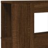 vidaXL LED-Kopfteil Braun Eichen-Optik 140x18,5x103,5 cm Holzwerkstoff