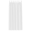 vidaXL Verdunkelungs-Vorh&auml;nge mit Ringen 2 pcs Reinwei&szlig; 260 x 140 cm
