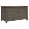 vidaXL Outdoor-Kissenbox Anthrazit 100x50x56 cm Massivholz Tanne