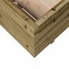 vidaXL Pflanzk&uuml;bel 110x60x49,5 cm Kiefernholz Impr&auml;gniert
