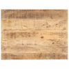 vidaXL Tischplatte Massivholz Mango 25-27 mm 80x70 cm