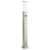 vidaXL Pollerleuchte mit Sensor 80 cm Edelstahl IP44