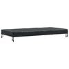 vidaXL Tischdecken Uni Schwarz 182 x 92 x 15 cm Stoff