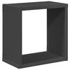 vidaXL W&uuml;rfelregale 2 Stk. Grau 26x15x26 cm