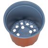 vidaXL Blumentopf 50 pcs Keramik &Oslash; 15 x 13 cm Kunststoff