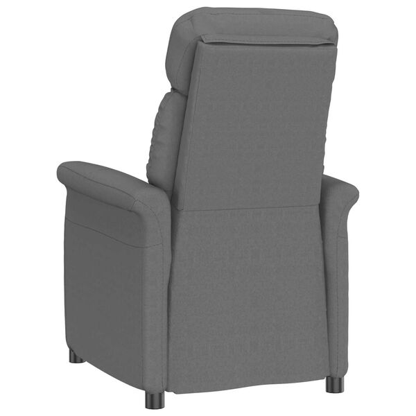 vidaXL Recliner Sessel Dunkelgrau Dunkelgrau 70.5 x 96.5 x 95 cm Stoff