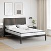 vidaXL Matratze 2 pcs Wei&szlig; und Grau 80 x 200 cm Bonell Feder